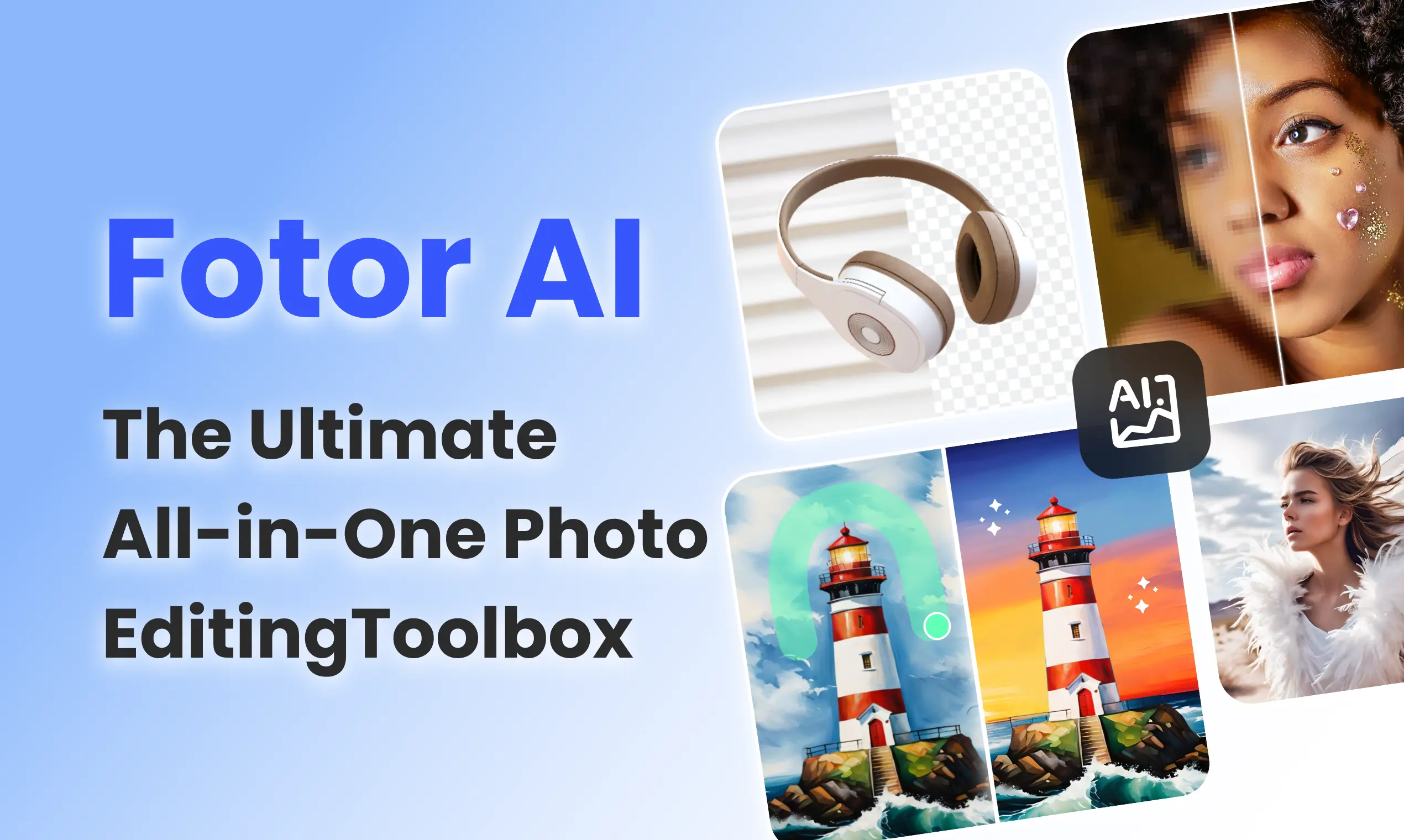 AI Collection Blog: Лучший фоторедактор для начинающих — Fotor