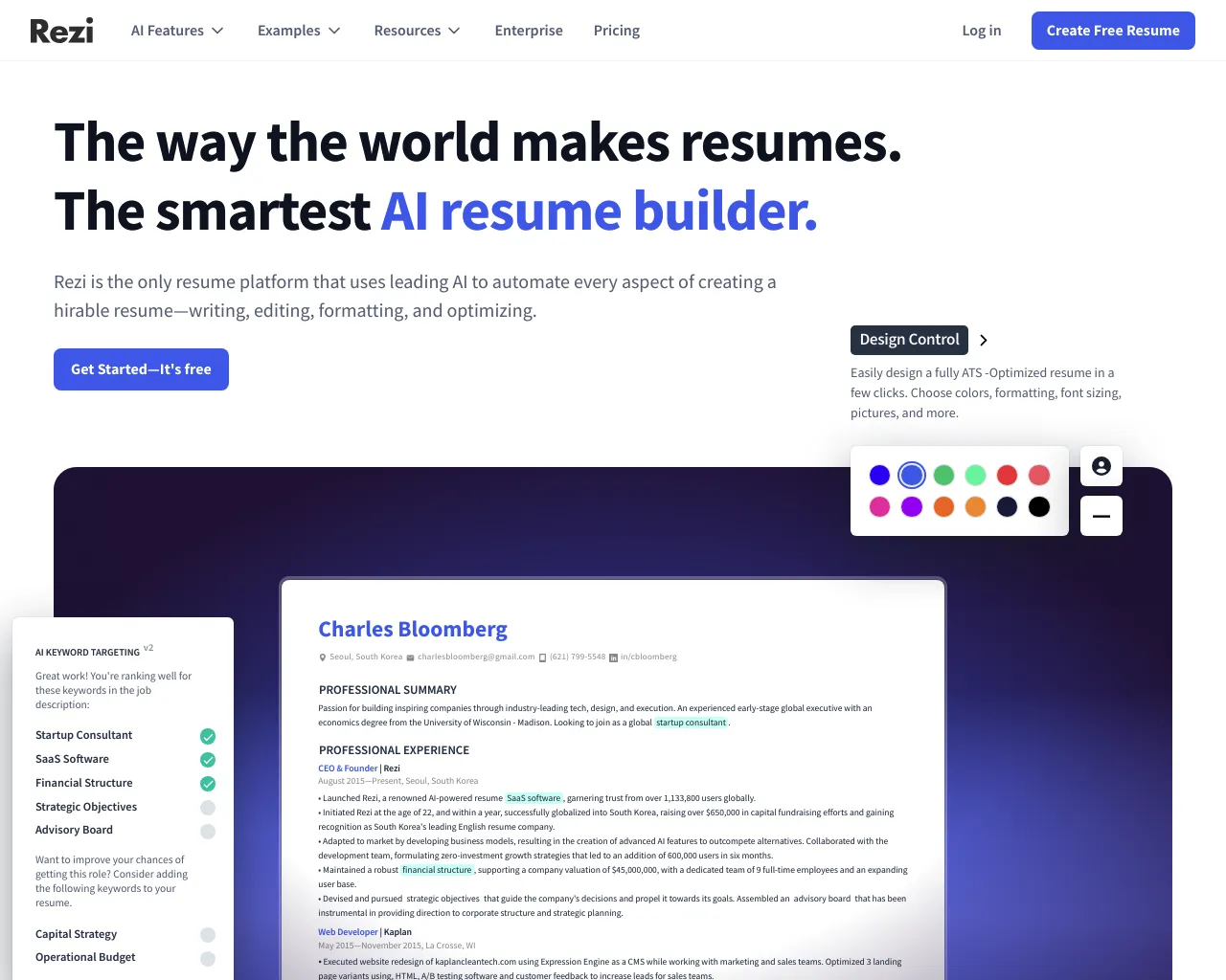 AI Resume Editor