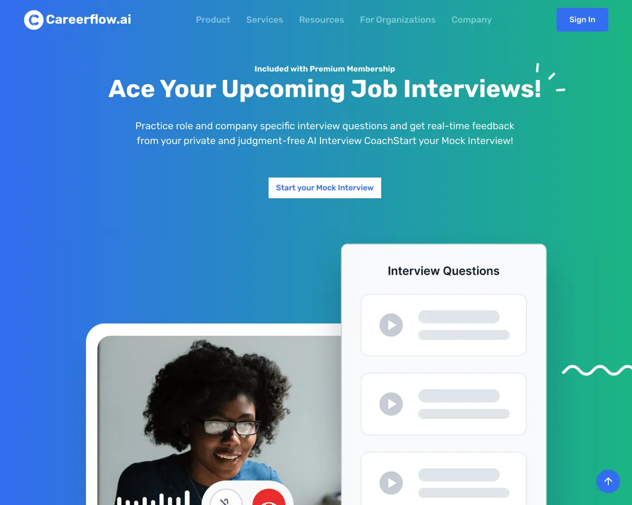Careerflow AI Mock Interview