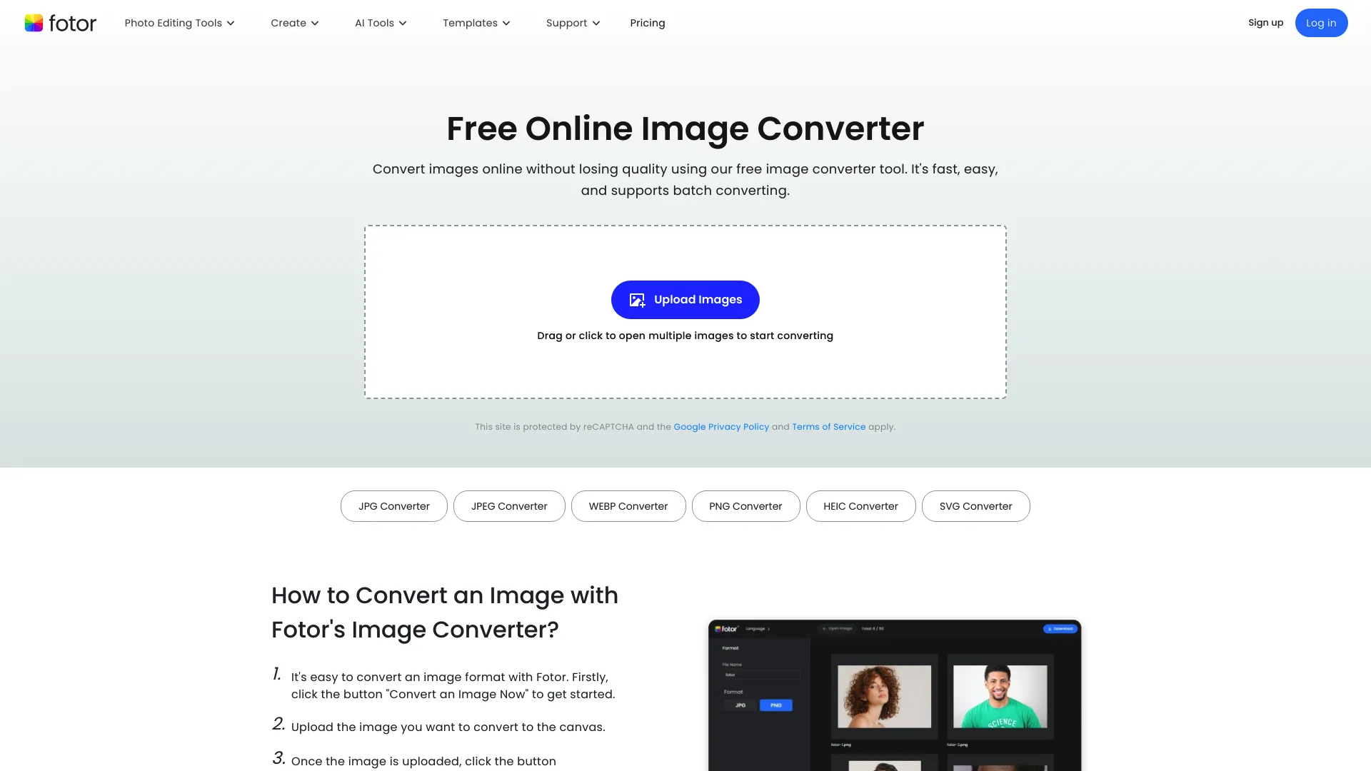 Fotor image converter
