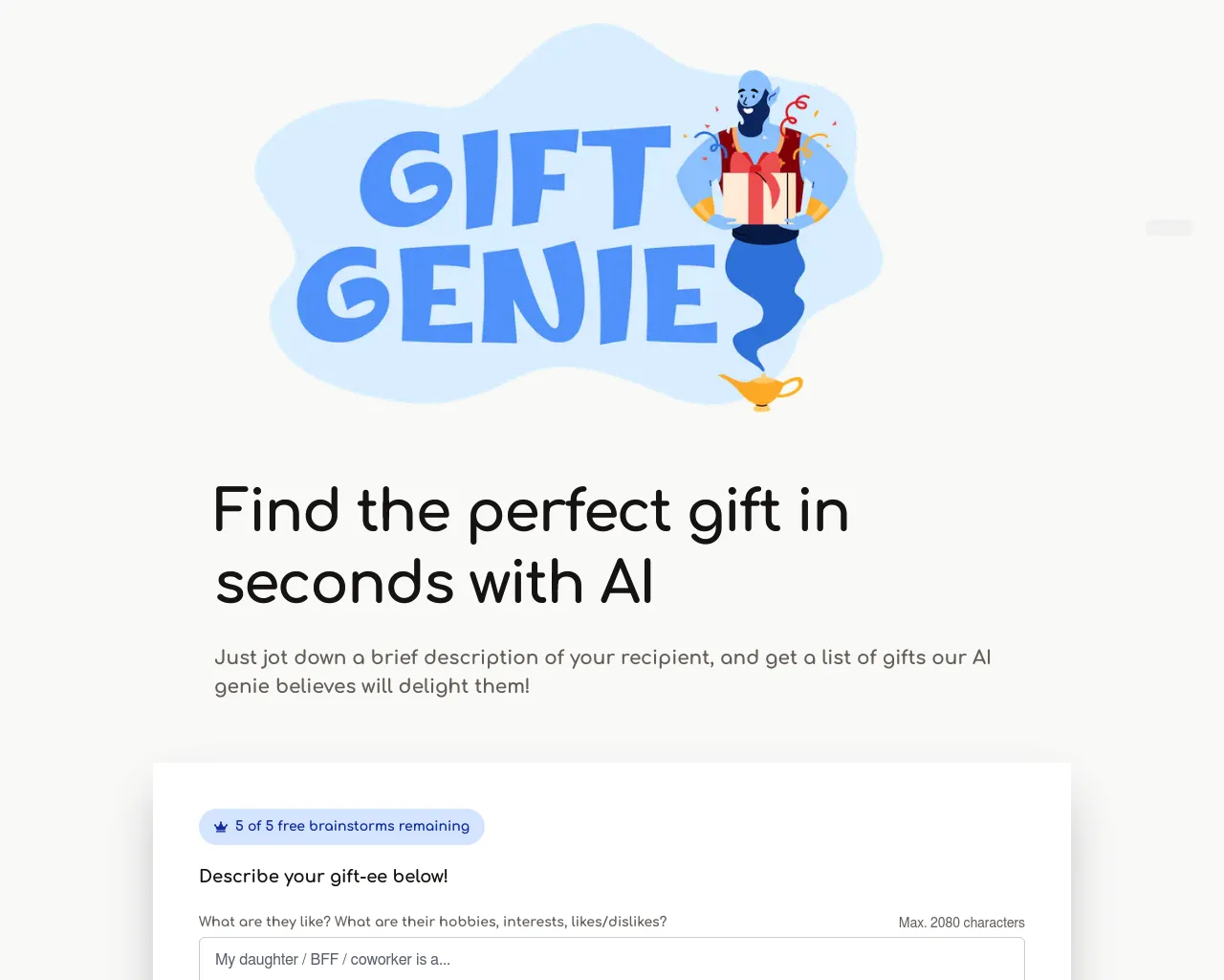 Gift Genie