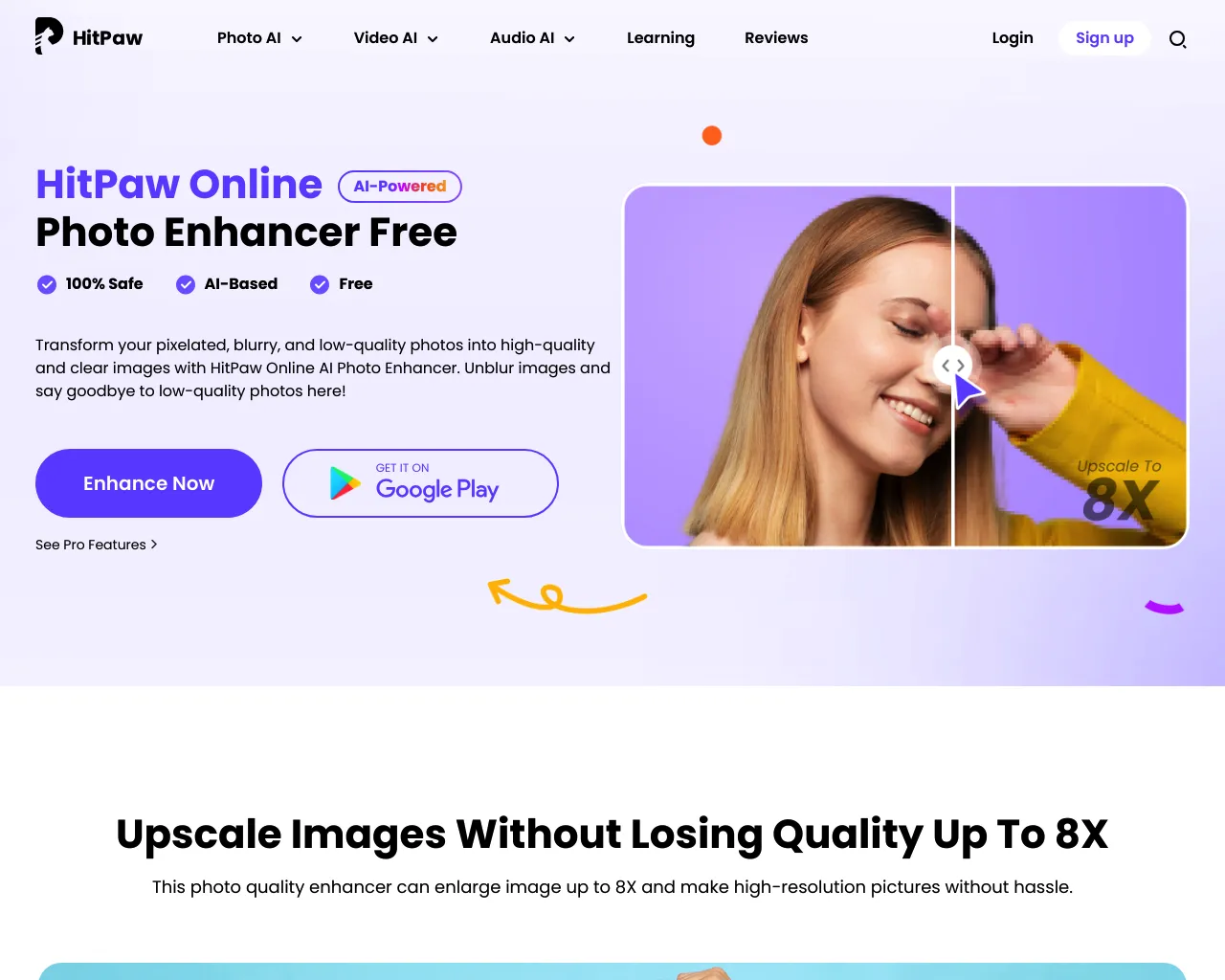 HitPaw Online Photo Enhancer