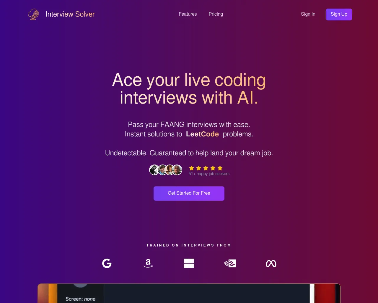 Interview Solver